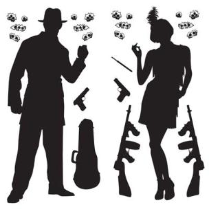 20’s Gangster Scene Setter Prop