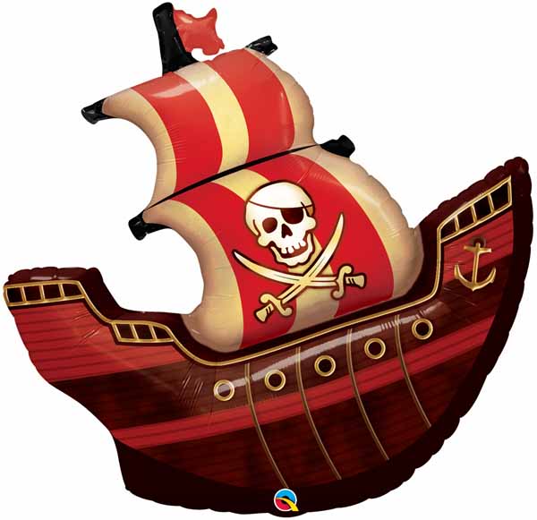 theme pirate bal ship 40in w16439