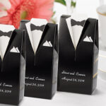 Favor Box Groom Tux 25ct