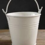 Favor Mini Pail Metal White