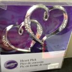Cake Topper Double Heart
