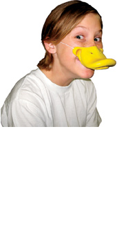 Bunny /Duck Nose with string