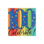 A Year 100 Celebrate  Napkins