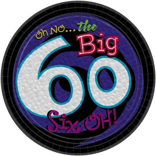 Oh No big 60 Plates