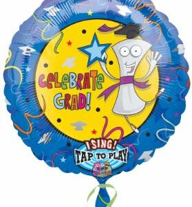 Balloon Celebrate Grad  28in Singing