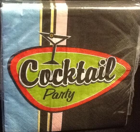 Tableware Beverage Napkins Cocktail Party
