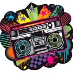 80’s Theme Cutout