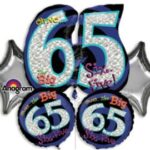 Oh No Big 65th Balloon Bouquet