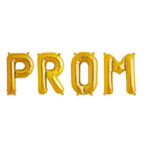 A Balloon Set  Prom Gold 34in