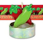 Chili Pepper Candles 5ct