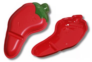 Chilli Plastic tray
