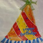 Balloon Birthday Hat  35in