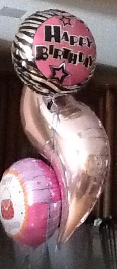 A Balloon Bouquet Curve and Mylar