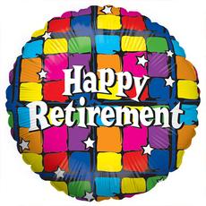 Balloon Happy Retirement 18in