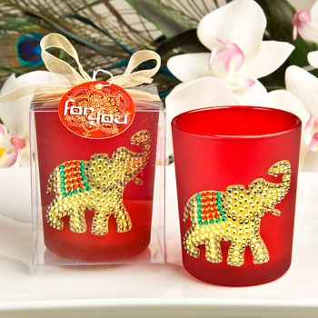 Candle Elephant Votive Holder