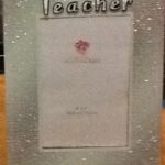 Teacher Frame Glitter