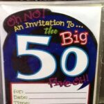 Oh No Big 50 Invitations