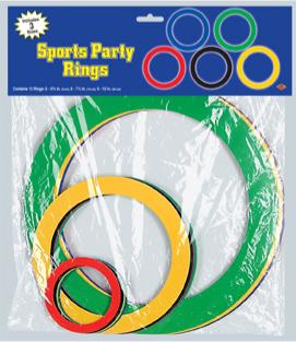 Olympics Rings Decor 15ct