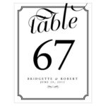 1-12 Table Number Expression