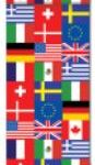 A International Flags Pull Down 6feet