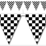 A Race Car Pennant Banner