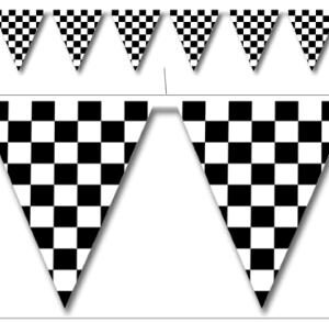 A Race Car Pennant Banner