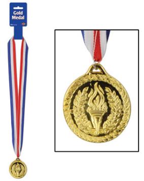 Award Ribbon Medal Gold
