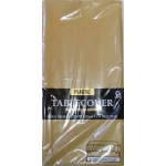 Tableware Gold Tablecover Plastic