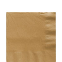 Tableware Gold Lunch Napkins 50ct