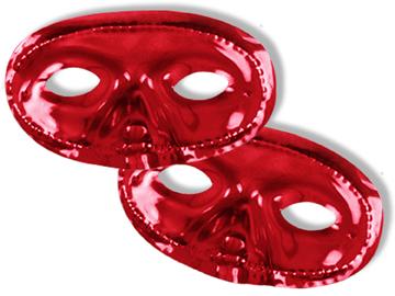 Canada Red Mettalic Mask