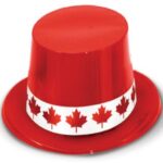 Canada Day Top Hat Plastic