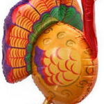 Balloon Thanksgiving Turkey 33in