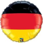 German Flag Balloon 18in