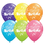 Balloons Birthday latex assorted