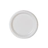 Tableware Plastic Plates White 7in