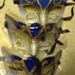 A Masquerade Mask Blue
