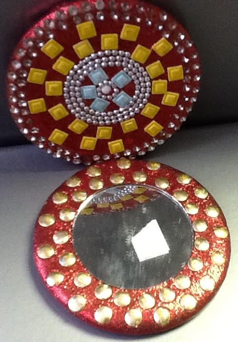 Gift Mirror Hand made