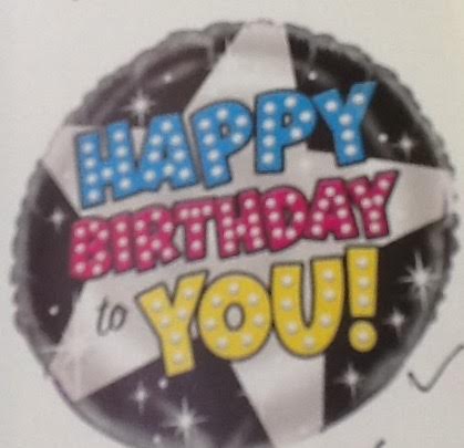 Hollywood Balloon Happy Birthday