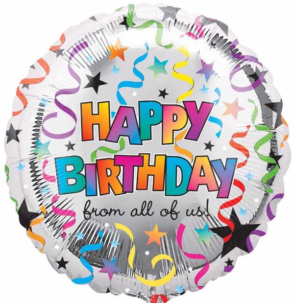 Balloon Birthday From All Of Us