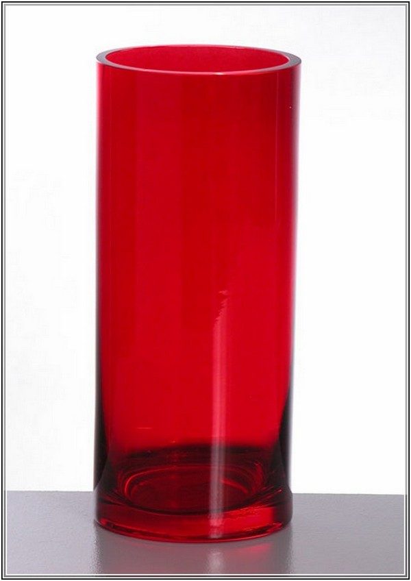 Decor Vase Red