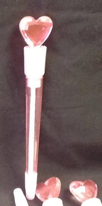 Pink Heart Pen