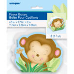 Monkey Cute Favor Boxes 8ct