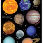 Space Solar System Peel n Place 10ct