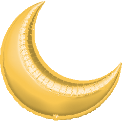 Space Moon Balloon 35in