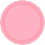 Tableware PInk Paper Plates 7in