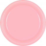 Tableware Pink Paper Plates 9in 24ct