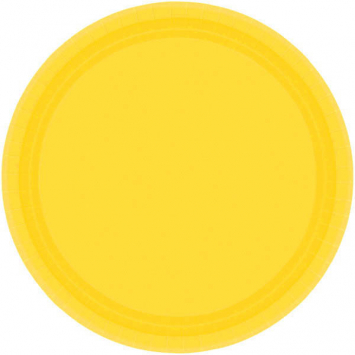 Tableware Yellow paper Plates