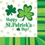 St Patrick Tableware Beverage napkins 30ct