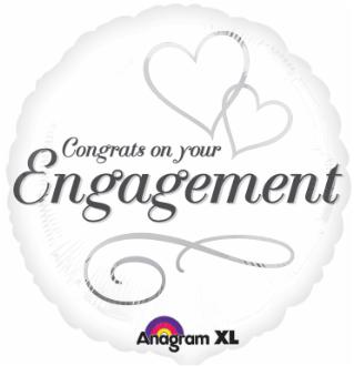 Balloon Congrats on Your Engagement