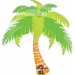 Luau Balloon Palm Tree 33in